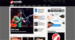 Desktop Screenshot of notreble.com